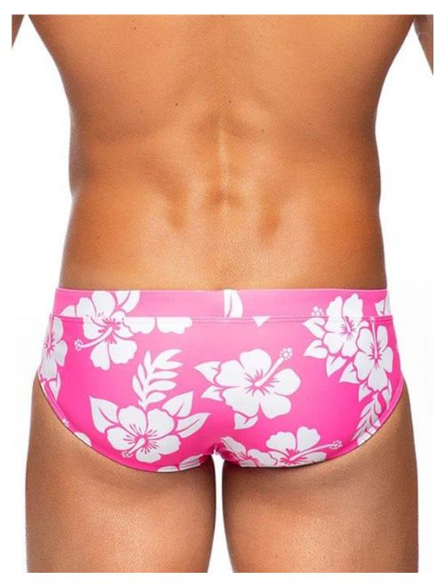 Aloha Mid Rise Brief - Pink