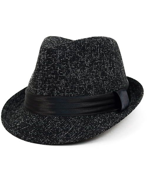 Black/White Fedora