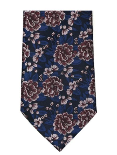 Floral Silk Necktie