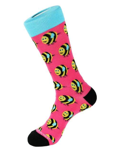 Bee Dot Crew Sock