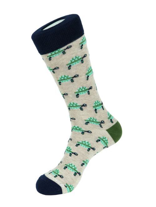 Box Turtle Crew Sock