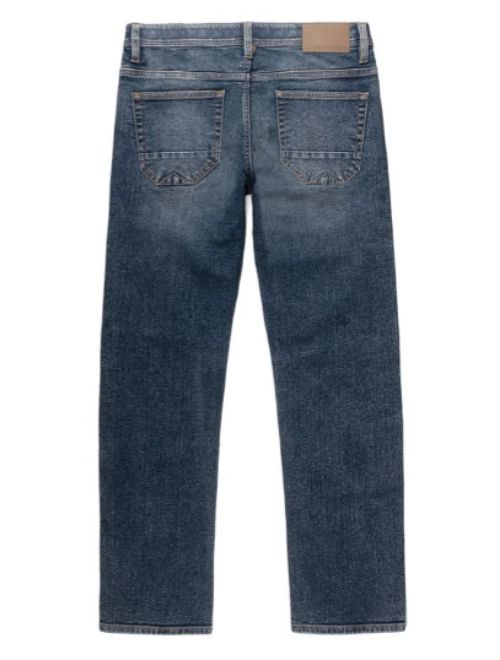 Straight Leg Athletic Denim - Indigo