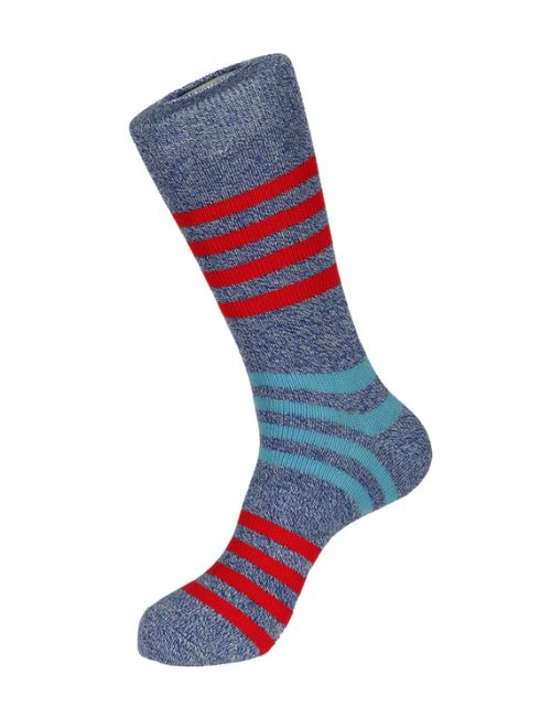 Solid Lane Stripe Boot Sock