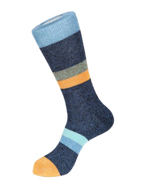 Banded Stripe Boot Sock