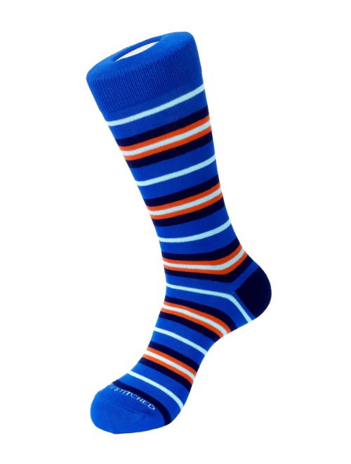 Swim Stripe Crew Sock