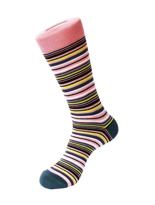 Los Angeles Stripe Crew Sock