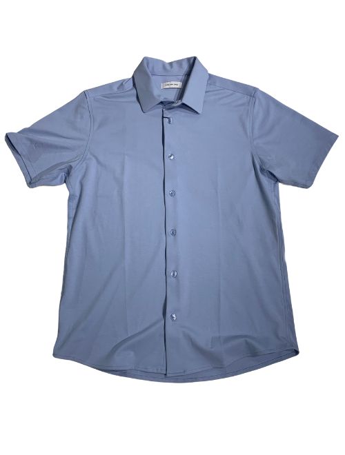 Solid Colour Shirt - Blue
