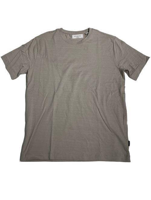Classic Fit Slub Crewneck - Grey