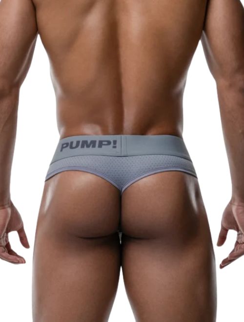 Gray Classic Thong