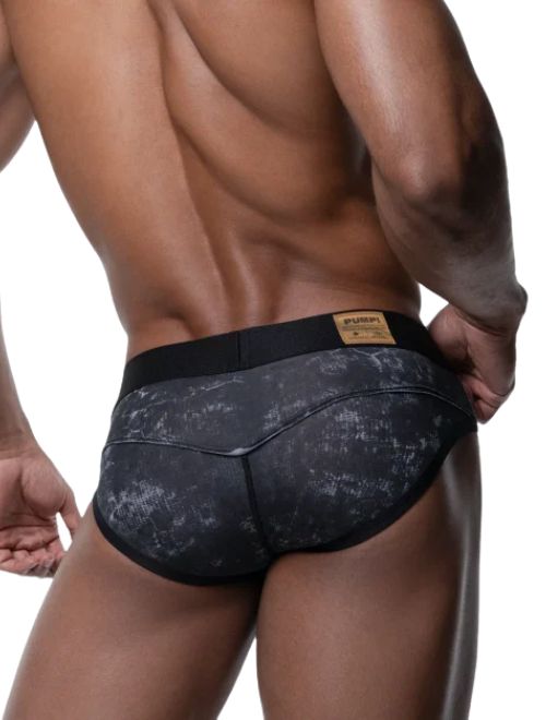 Black Washed Brief