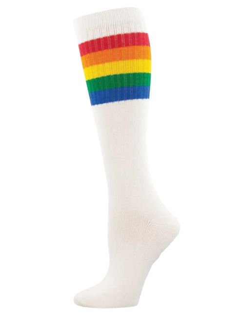 High Roller Stripe - White