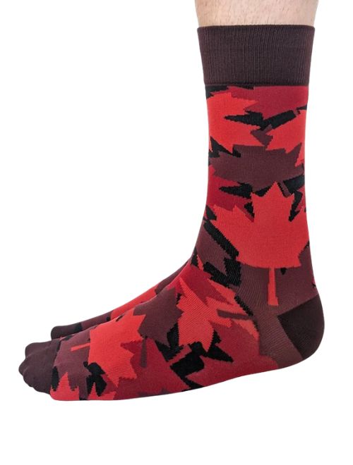 Maple Leaf Socks