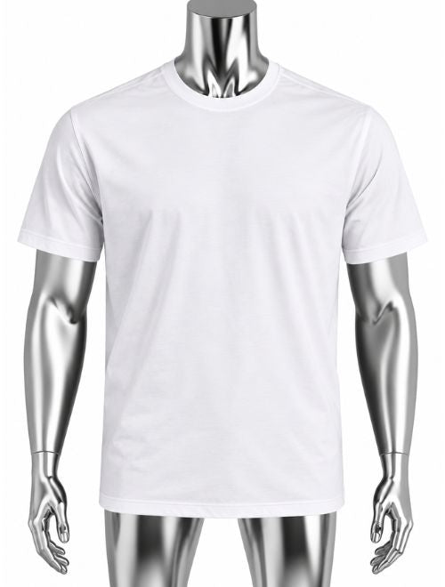 Basic Crew Neck T-Shirt - White