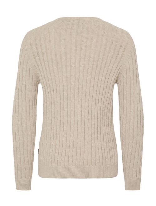 Knitted Pullover - Beige