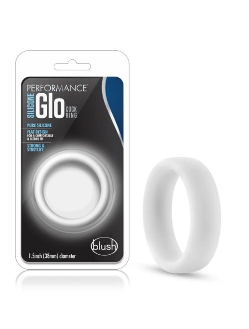 Silicone GLO C Ring - White