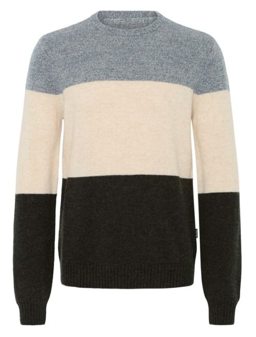 Wool Blend Stripe Sweater