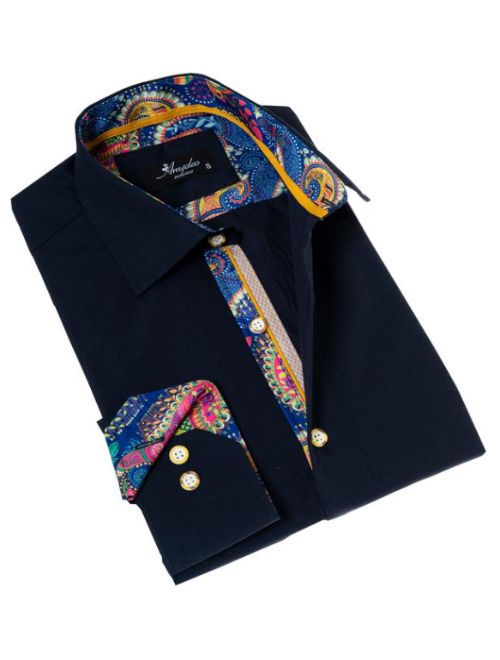 Navy Long Sleeve Shirt
