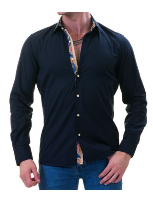 Navy Long Sleeve Shirt