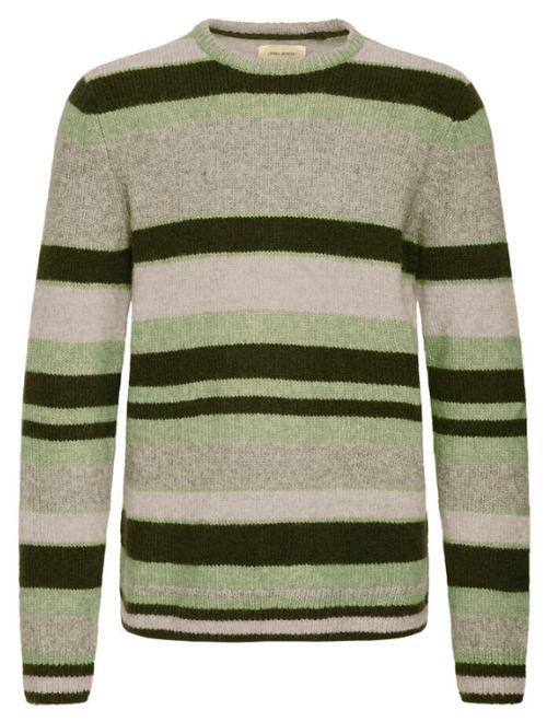 Knitted Striped Pullover