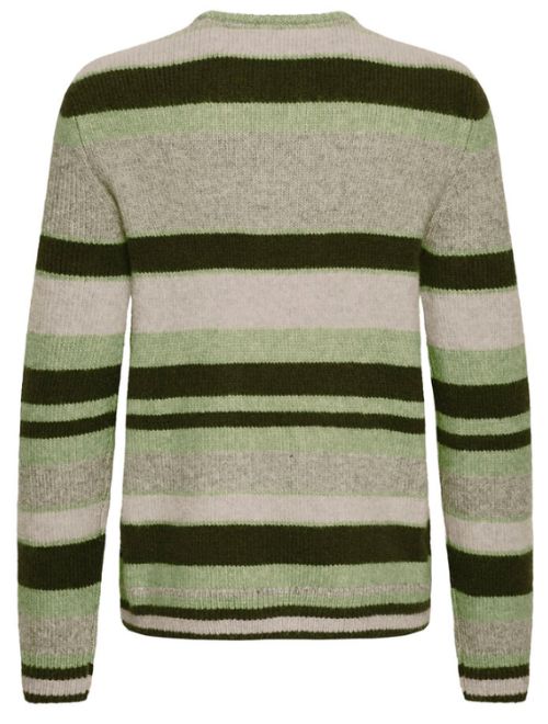 Knitted Striped Pullover