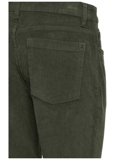Chino Corduroy Pants - Grey/Green