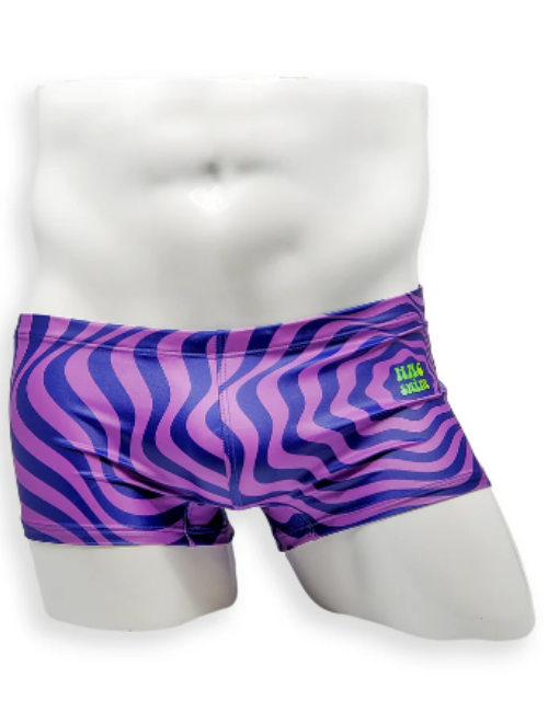 Box Cut Swim Trunk - Purple Wonder