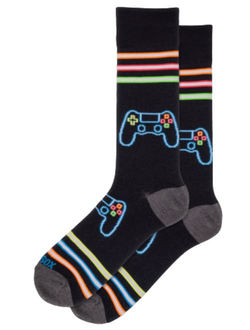 Neon Gamer Socks