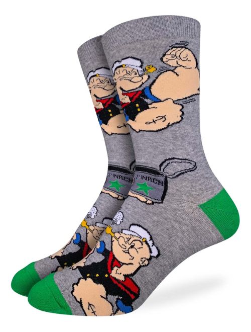 Popeye Flexing Socks