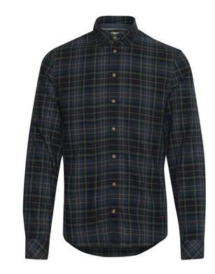 Blue & Orange Check Shirt