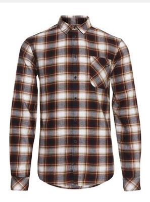 Slim Fit Plaid Shirt
