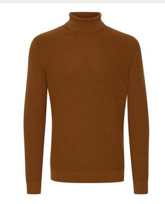 Ribbed Knit Rollneck Sweater