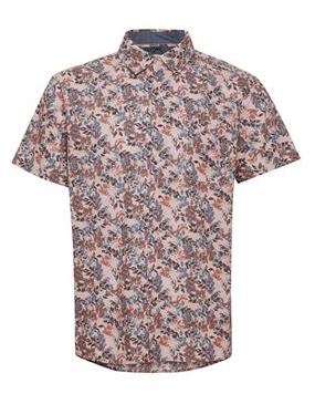 Branches Pattern Button Up - Pink