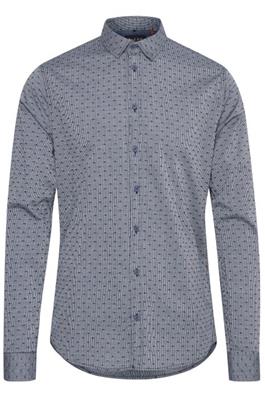 Stripes and Dots Slim Fit Shirt