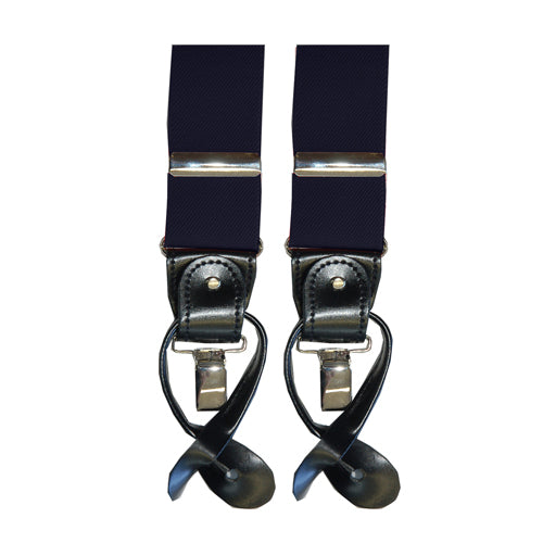 Navy Convertible Suspenders