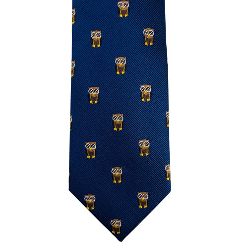 Blue Owl Tie