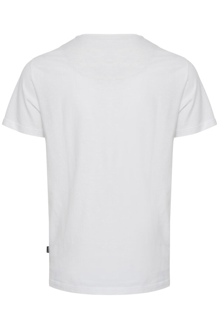 Geometric Pocket T-Shirt White