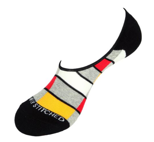 Black Grey Yellow No Show