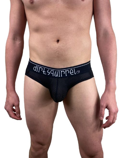 Deep Black Mesh Jock