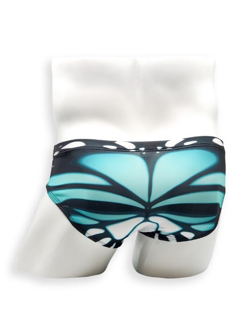Blue Butterfly Swim Brief
