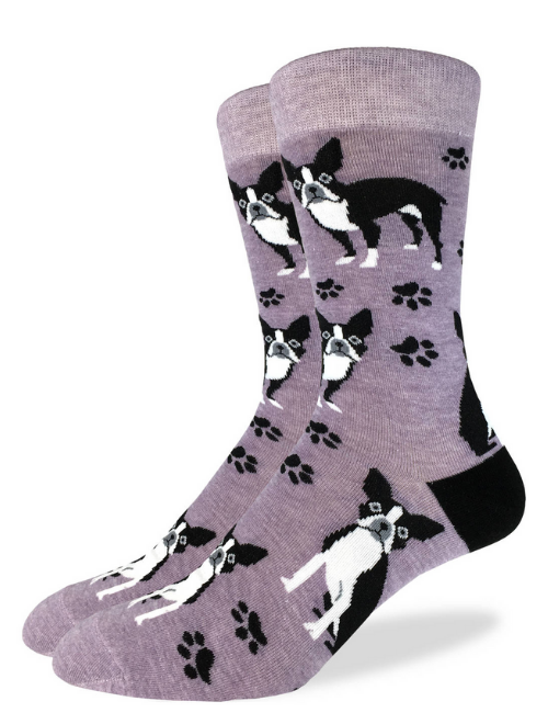 Boston Terrier Crew Sock