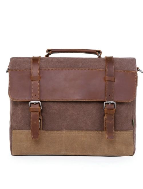Fountain Valley Coffee Brown Briefcase