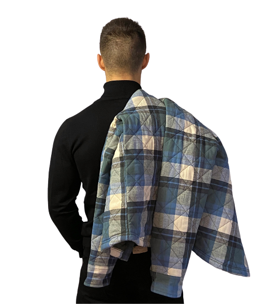 Long Sleeve Quilted Overshirt