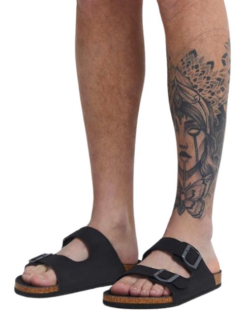 Double Buckle Sandals