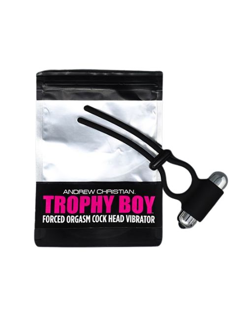 Trophy Boy Forced Orgasm C-Head Vibrator