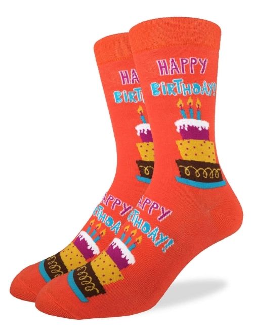 Happy Birthday Crew Socks