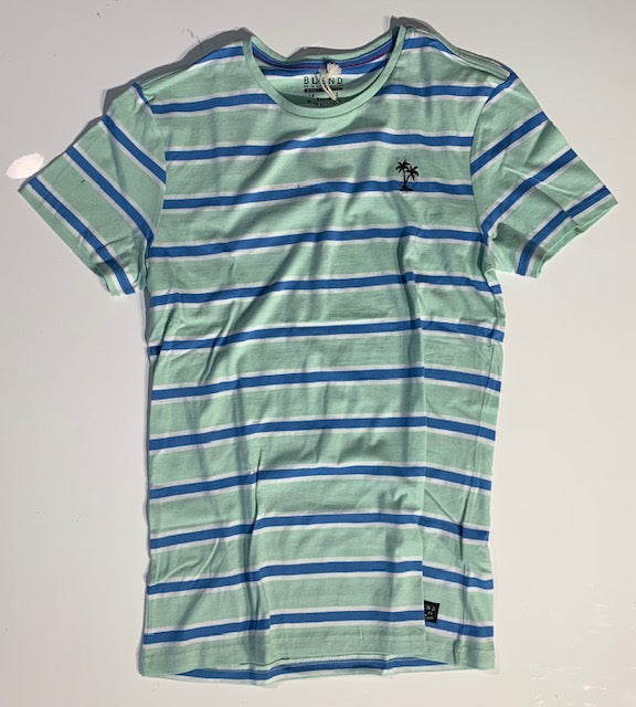 Palms and Stripes Slim Fit Tee