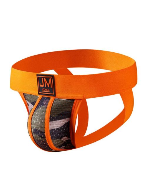 Camo Mesh Jock - Orange