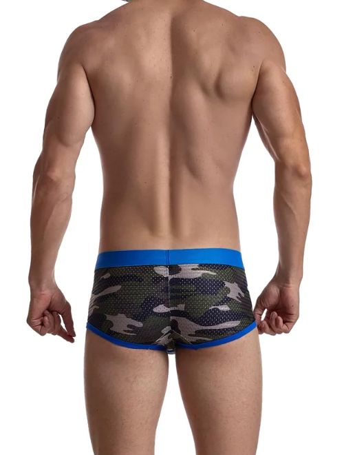 Camo Mesh Boxer - Blue