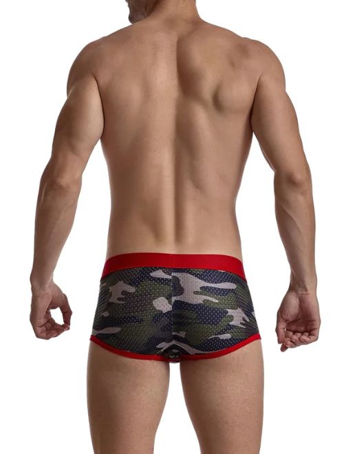Camo Mesh Boxer - Red
