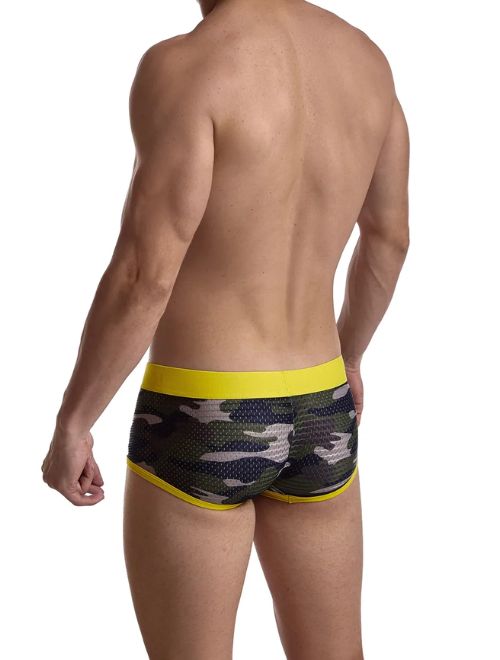 Camo Mesh Boxer - Yellow
